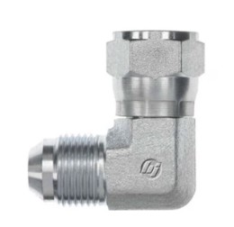 JIC Male x JIC Swivel Female 90 deg Compact Elbow