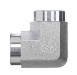 BSPP Fixed Female x BSPP Fixed Female 90 deg Compact Elbow