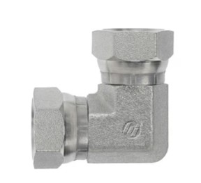 JIC Swivel Female x JIC Swivel Female 90 deg Compact Elbow