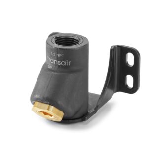 1 Port 45 degree Threaded Wall bracket