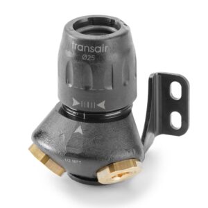 2 Port 45 degree Tube Wall Bracket