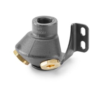 2 Port 45 degree Threaded Wall Bracket