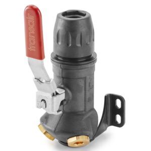 2 Port 45 degree Wall Bracket c/w Ball valve