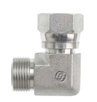 ORFS Male x ORFS Swivel Female 90 deg Compact Elbow