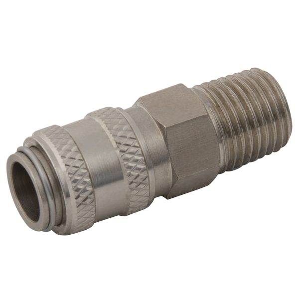 21 Series Mini Couplings BSPT Male - Pacey Fluid Power Ltd