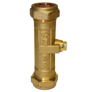 Brass Double Check Valve - Compression Ends