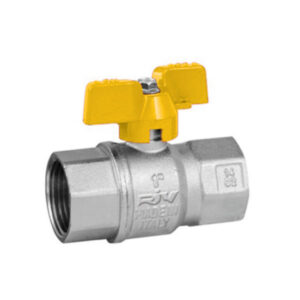 T Handle Ball Valve Gas Approved F/F