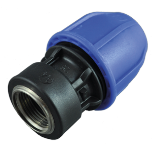 PP Female Threaded Adaptor with Brass Insert